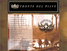 Tablet Screenshot of frontedelpiave.info